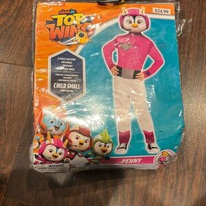 NWT! Nickelodeon Top Wing Penny Kids Costume - Pink/White